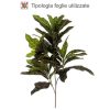 Croton Artificiale Luxe Foglia Multicolor, da cm. 100 a cm. 300 - immagine 5