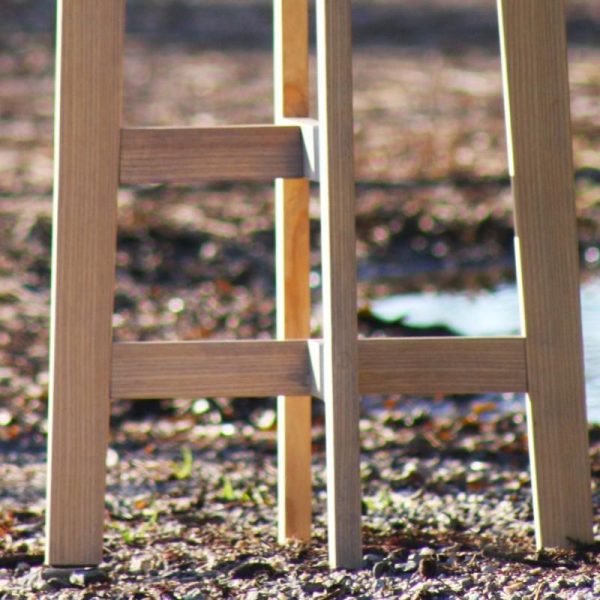 Sgabello Stool in Erba Sintetica, cm.41X41, H.80 - Design by Stefano Mazzucchetti - immagine 3